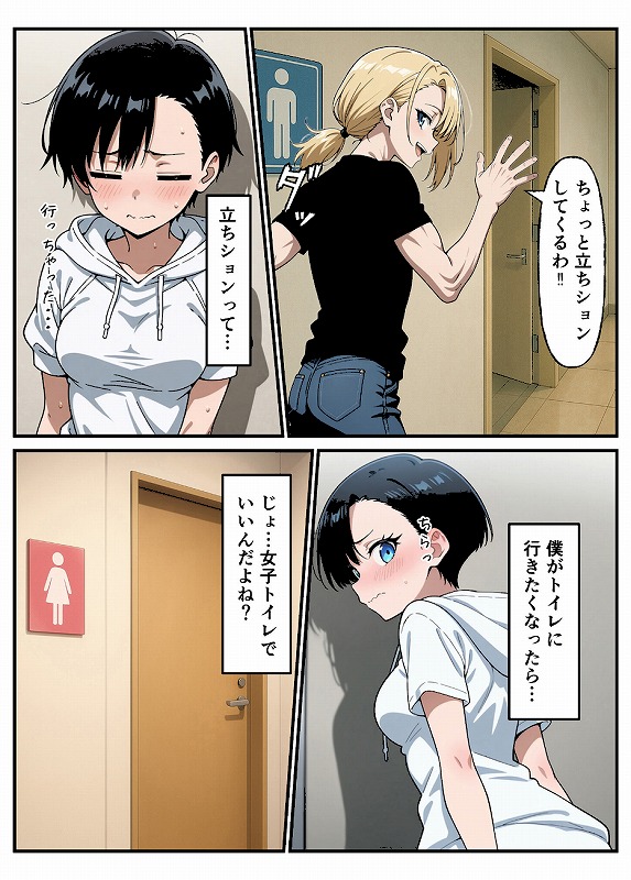 性転換希望調査に僕だけ希望するで出した結果、本当に女の子になってしまった話 モザイク版_page_12_a