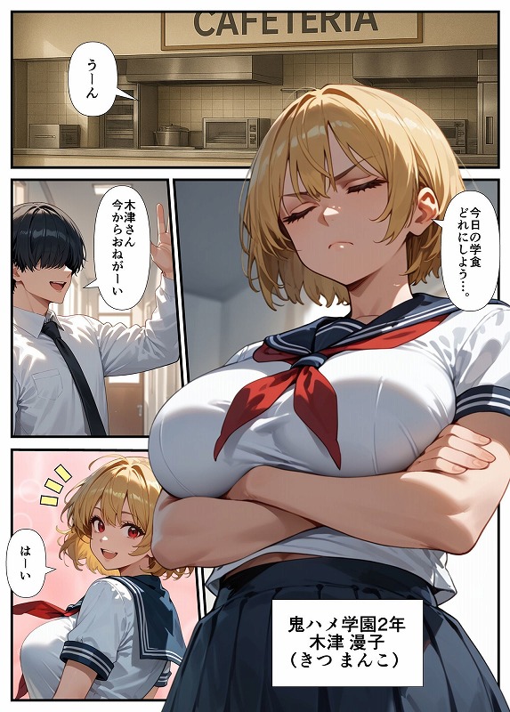 巨乳ギャルが先輩彼氏と教室でセックス！？ 撮影に成功した俺はこれをネタに本番の交渉をするwww03